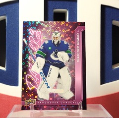 Thatcher Demko 2024-25 - Dazzlers Pink #Dz-3 Upper Deck Series 1